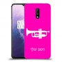 חצוצרה כיסוי מגן קשיח בעיצוב אישי עם השם שלך ל OnePlus 7 יחידה אחת סקרין מובייל
