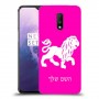 אריה כיסוי מגן קשיח בעיצוב אישי עם השם שלך ל OnePlus 7 יחידה אחת סקרין מובייל