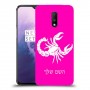 עקרב כיסוי מגן קשיח בעיצוב אישי עם השם שלך ל OnePlus 7 יחידה אחת סקרין מובייל