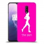 ג'וגלין - אישה כיסוי מגן קשיח בעיצוב אישי עם השם שלך ל OnePlus 7 יחידה אחת סקרין מובייל