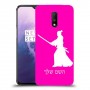 סמוראי כיסוי מגן קשיח בעיצוב אישי עם השם שלך ל OnePlus 7 יחידה אחת סקרין מובייל