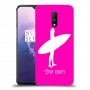 גלישה כיסוי מגן קשיח בעיצוב אישי עם השם שלך ל OnePlus 7 יחידה אחת סקרין מובייל