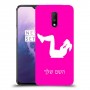 אימון ספורט - אישה כיסוי מגן קשיח בעיצוב אישי עם השם שלך ל OnePlus 7 יחידה אחת סקרין מובייל