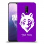 זאב כיסוי מגן קשיח בעיצוב אישי עם השם שלך ל OnePlus 7 יחידה אחת סקרין מובייל