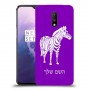 זברה כיסוי מגן קשיח בעיצוב אישי עם השם שלך ל OnePlus 7 יחידה אחת סקרין מובייל