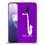 סקספון כיסוי מגן קשיח בעיצוב אישי עם השם שלך ל OnePlus 7 יחידה אחת סקרין מובייל