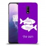 דגים כיסוי מגן קשיח בעיצוב אישי עם השם שלך ל OnePlus 7 יחידה אחת סקרין מובייל