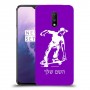 ילד סקייטבורד כיסוי מגן קשיח בעיצוב אישי עם השם שלך ל OnePlus 7 יחידה אחת סקרין מובייל