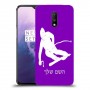 סקִי כיסוי מגן קשיח בעיצוב אישי עם השם שלך ל OnePlus 7 יחידה אחת סקרין מובייל