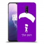 צניחה חופשית כיסוי מגן קשיח בעיצוב אישי עם השם שלך ל OnePlus 7 יחידה אחת סקרין מובייל