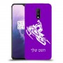 אופנוע שלג כיסוי מגן קשיח בעיצוב אישי עם השם שלך ל OnePlus 7 יחידה אחת סקרין מובייל