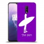 גלישה כיסוי מגן קשיח בעיצוב אישי עם השם שלך ל OnePlus 7 יחידה אחת סקרין מובייל