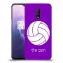 כדורעף - כדור כיסוי מגן קשיח בעיצוב אישי עם השם שלך ל OnePlus 7 יחידה אחת סקרין מובייל