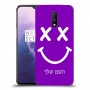 סמיילי כיסוי מגן קשיח בעיצוב אישי עם השם שלך ל OnePlus 7 יחידה אחת סקרין מובייל