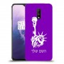 פסל החירות כיסוי מגן קשיח בעיצוב אישי עם השם שלך ל OnePlus 7 יחידה אחת סקרין מובייל