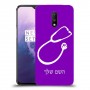 רופא סטטוסקופ כיסוי מגן קשיח בעיצוב אישי עם השם שלך ל OnePlus 7 יחידה אחת סקרין מובייל