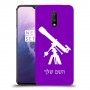טלסקופ כיסוי מגן קשיח בעיצוב אישי עם השם שלך ל OnePlus 7 יחידה אחת סקרין מובייל