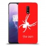עכביש כיסוי מגן קשיח בעיצוב אישי עם השם שלך ל OnePlus 7 יחידה אחת סקרין מובייל
