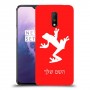 צפרדע טרופית כיסוי מגן קשיח בעיצוב אישי עם השם שלך ל OnePlus 7 יחידה אחת סקרין מובייל