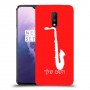 סקספון כיסוי מגן קשיח בעיצוב אישי עם השם שלך ל OnePlus 7 יחידה אחת סקרין מובייל