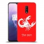 עקרב כיסוי מגן קשיח בעיצוב אישי עם השם שלך ל OnePlus 7 יחידה אחת סקרין מובייל