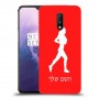 ג'וגלין - אישה כיסוי מגן קשיח בעיצוב אישי עם השם שלך ל OnePlus 7 יחידה אחת סקרין מובייל