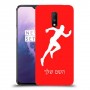 רץ כיסוי מגן קשיח בעיצוב אישי עם השם שלך ל OnePlus 7 יחידה אחת סקרין מובייל