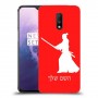 סמוראי כיסוי מגן קשיח בעיצוב אישי עם השם שלך ל OnePlus 7 יחידה אחת סקרין מובייל