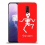 שלד כיסוי מגן קשיח בעיצוב אישי עם השם שלך ל OnePlus 7 יחידה אחת סקרין מובייל
