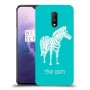 זברה כיסוי מגן קשיח בעיצוב אישי עם השם שלך ל OnePlus 7 יחידה אחת סקרין מובייל
