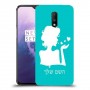 אישה אהבה כיסוי מגן קשיח בעיצוב אישי עם השם שלך ל OnePlus 7 יחידה אחת סקרין מובייל