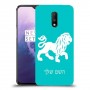 אריה כיסוי מגן קשיח בעיצוב אישי עם השם שלך ל OnePlus 7 יחידה אחת סקרין מובייל