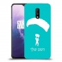 צניחה חופשית כיסוי מגן קשיח בעיצוב אישי עם השם שלך ל OnePlus 7 יחידה אחת סקרין מובייל