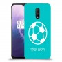 כדורגל - כדור כיסוי מגן קשיח בעיצוב אישי עם השם שלך ל OnePlus 7 יחידה אחת סקרין מובייל