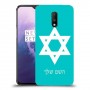 מגן דוד - ישראל כיסוי מגן קשיח בעיצוב אישי עם השם שלך ל OnePlus 7 יחידה אחת סקרין מובייל
