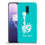 פסל החירות כיסוי מגן קשיח בעיצוב אישי עם השם שלך ל OnePlus 7 יחידה אחת סקרין מובייל