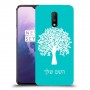 עץ כיסוי מגן קשיח בעיצוב אישי עם השם שלך ל OnePlus 7 יחידה אחת סקרין מובייל