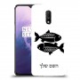 דגים כיסוי מגן קשיח בעיצוב אישי עם השם שלך ל OnePlus 7 יחידה אחת סקרין מובייל