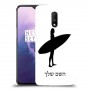 גלישה כיסוי מגן קשיח בעיצוב אישי עם השם שלך ל OnePlus 7 יחידה אחת סקרין מובייל