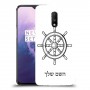 הגה - קפטן - ים כיסוי מגן קשיח בעיצוב אישי עם השם שלך ל OnePlus 7 יחידה אחת סקרין מובייל