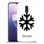 שלג כיסוי מגן קשיח בעיצוב אישי עם השם שלך ל OnePlus 7 יחידה אחת סקרין מובייל