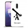 טלסקופ כיסוי מגן קשיח בעיצוב אישי עם השם שלך ל OnePlus 7 יחידה אחת סקרין מובייל