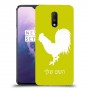 תרנגול כיסוי מגן קשיח בעיצוב אישי עם השם שלך ל OnePlus 7 יחידה אחת סקרין מובייל