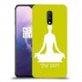 יוגה כיסוי מגן קשיח בעיצוב אישי עם השם שלך ל OnePlus 7 יחידה אחת סקרין מובייל