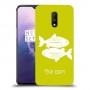 דגים כיסוי מגן קשיח בעיצוב אישי עם השם שלך ל OnePlus 7 יחידה אחת סקרין מובייל