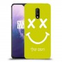 סמיילי כיסוי מגן קשיח בעיצוב אישי עם השם שלך ל OnePlus 7 יחידה אחת סקרין מובייל