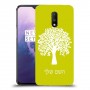 עץ כיסוי מגן קשיח בעיצוב אישי עם השם שלך ל OnePlus 7 יחידה אחת סקרין מובייל