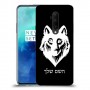 זאב כיסוי מגן קשיח בעיצוב אישי עם השם שלך ל OnePlus 7T Pro יחידה אחת סקרין מובייל