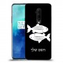 דגים כיסוי מגן קשיח בעיצוב אישי עם השם שלך ל OnePlus 7T Pro יחידה אחת סקרין מובייל