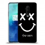 סמיילי כיסוי מגן קשיח בעיצוב אישי עם השם שלך ל OnePlus 7T Pro יחידה אחת סקרין מובייל